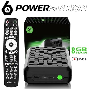Συσκευή BuzzTV Powerstation 6 με μεγάλη μνήμη