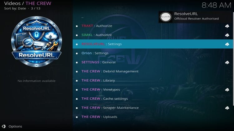 μήνυμα επιτυχούς εξουσιοδότησης στο The Crew
