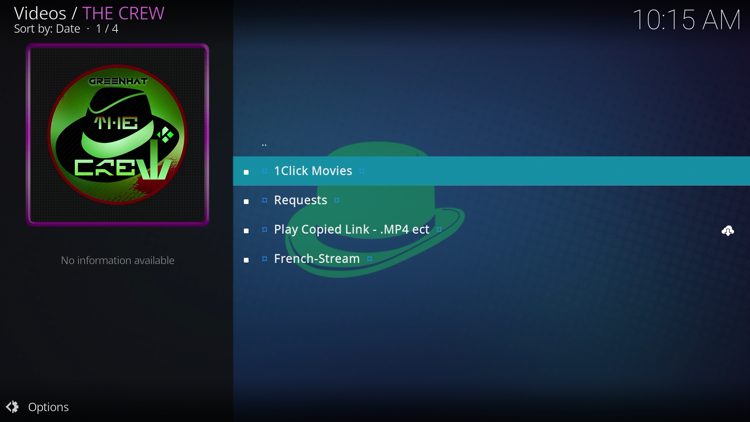 κατηγορία One-Click για άμεσο streaming στο The Crew