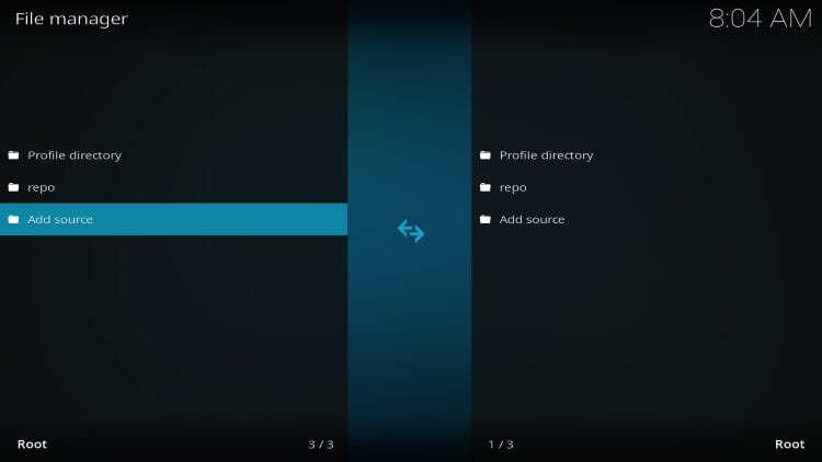 Προσθήκη πηγής στο Kodi